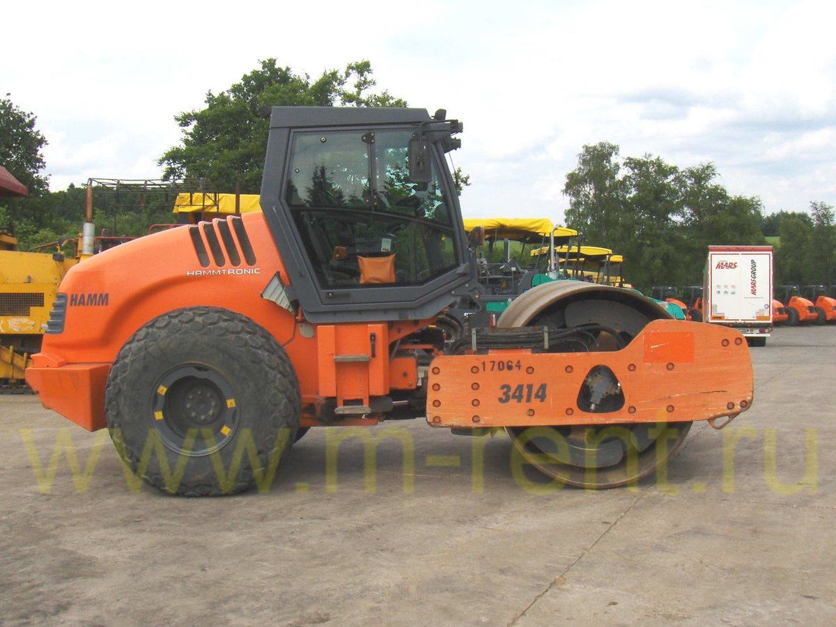 Грунтовый каток Hamm 3414 - 14 тонн