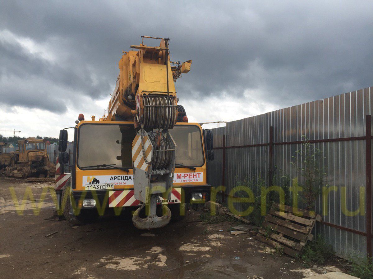 Автокран Liebherr LTM 1100/1 - 100 тонн
