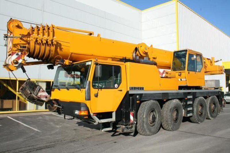 Автокран Liebherr LTM 1100-4.2 - 100 тонн
