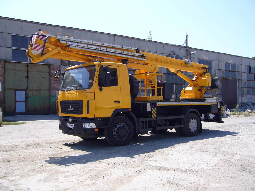 Автовышка АГП-30-8 на шасси МАЗ 5340В2 - 30 метров