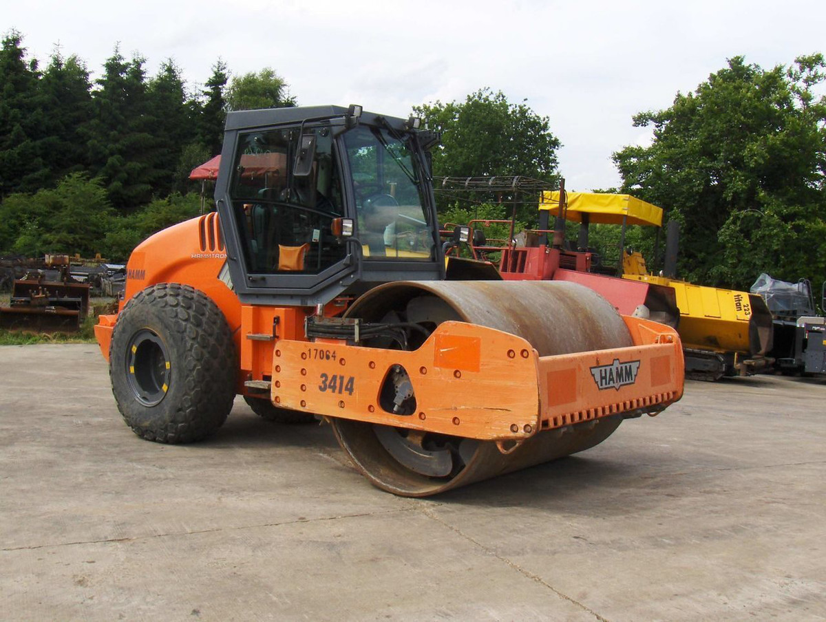 Грунтовый каток Hamm 3414 - 14 тонн