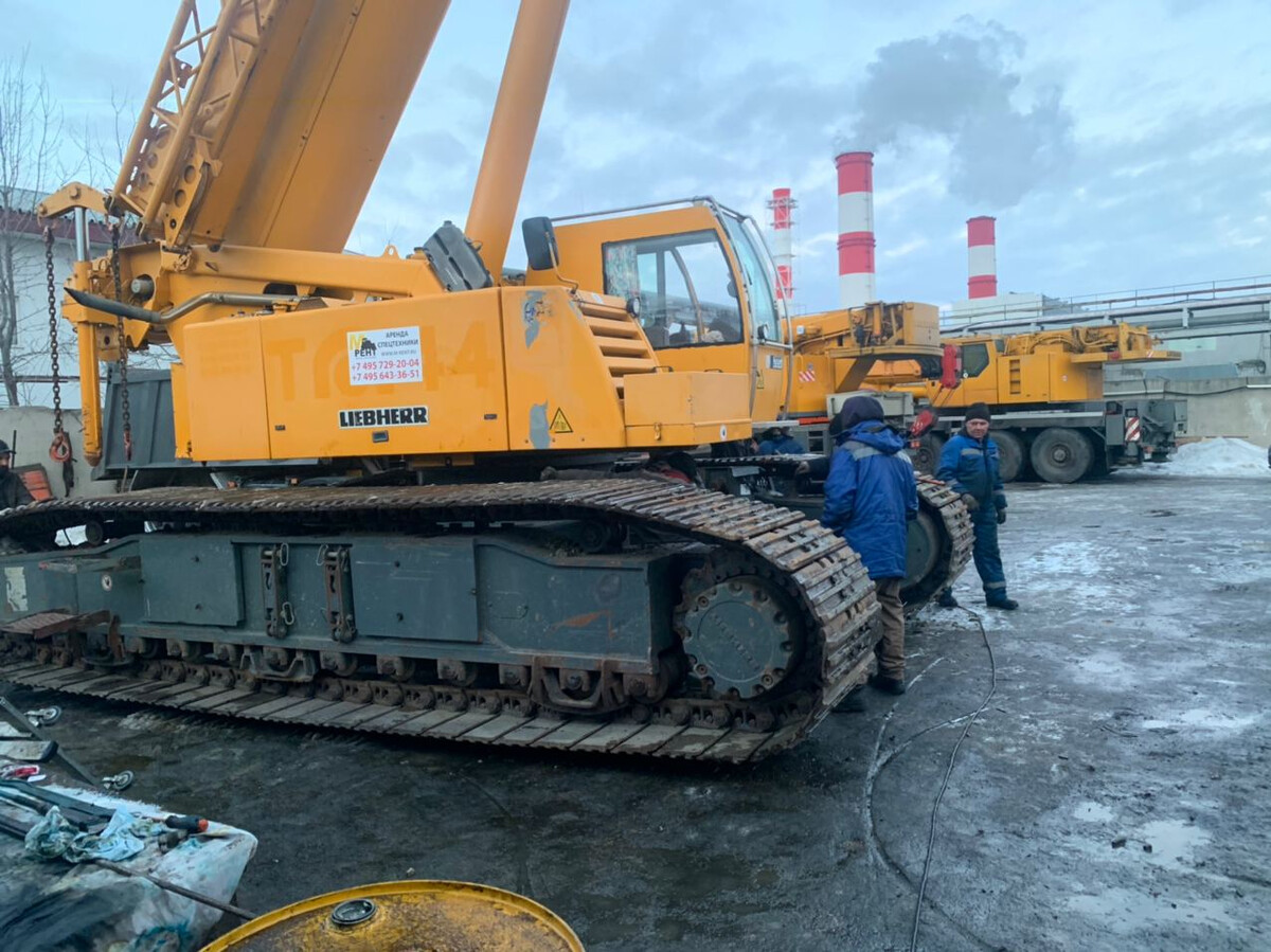 Гусеничный кран Liebherr LTR 1100 - 100 тонн