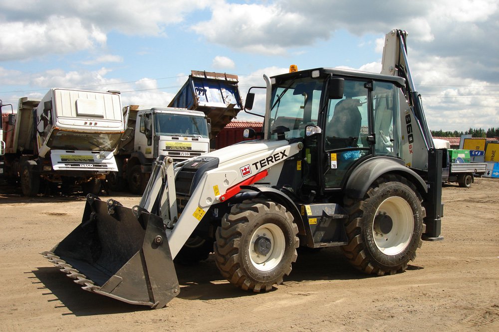Экскаватор-погрузчик Terex-860